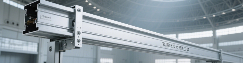 高強(qiáng)材料，大跨距安裝